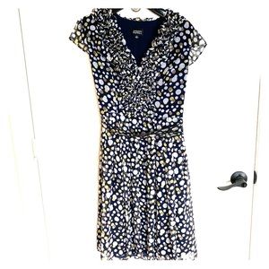 Adrianna Papell Polkadot Spring Dress
